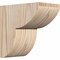 Ekena Millwork Crestline Smooth Corbel, Douglas Fir, 3 1/2"W x 6"D x 6"H COR04X06X06CRE00SDF - alternate 1